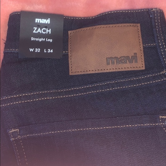 Men’s Mavi Straight Leg Zach Jeans - Picture 9 of 12